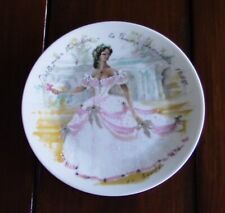 Limoges les Femmes Du Siecle Collector Plate, Women of the Century- 1865 Scarlet picture