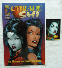 Image Comics: Cyblade Shi #1, VF/NM with free promo card picture