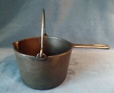 Wagner Ware Sidney-0 Cast Iron Deep Fat Fryer w/Bailed Handle No. 1265 Restored picture
