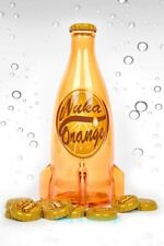 Fallout4 Nuka Cola Orange Glass Bottle & Cap Nukacola Model Collection IN STOCK picture