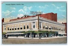 c1910 Orpheum Theatre Exterior Building Street Lincoln Nebraska Vintage Postcard picture