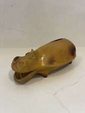 Vintage Bennington Potteries Hippopotamus Piggy Bank picture