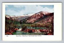South Boulder Canon CO-Colorado, Beaver Dam, Moffat Rd Vintage Souvenir Postcard picture