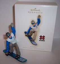 2009 ~ X GAMES ~ Hallmark Keepsake Ornament ~ Snowboarding picture