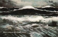 Postcard ME Old Orchard Beach after a Storm Undivided Back Vintage PC J1413 picture