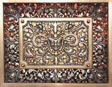 ANTIQUE 19TH SUPERB FABULOUS PALATIAL FRENCH FIGURAL MEDUSA MYTH BRONZE TRAY SEE picture