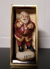 THE MEMORIES OF SANTA 1872 Santa Claus Earthenware Christmas Ornament picture