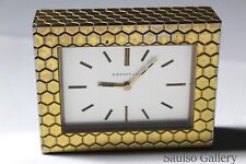 Extemely Rare Tiffany and Co 1960s Honeycomb table clock from estate picture