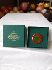 Hallmark Keepsake 1991 Collector's Club Pin with Box picture