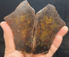 425g/0.94 lb turkish plume agate stone rough, collectible, specimen, gemstone picture