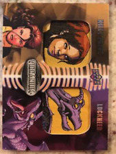 2015 Upper Deck Marvel Vibranium Double Patches #P2-2 Lockheed/Kitty Pryde MEM  picture