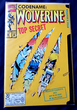1991 MARVEL CODENAME WOLVERINE TOP SECRET #50 WEAPON X FILE  - 30th ANNIVERSARY picture