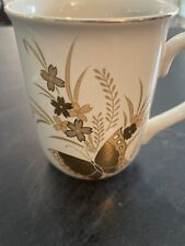 Golden Butterfly OTAGIRI, Cho-Cho Set of 4 Coffee Mugs From The 1980s Beautiful picture