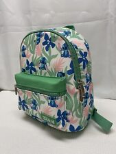 Disney Stitch Mini Backpack Bioworld Tropical Leaves Daypack picture