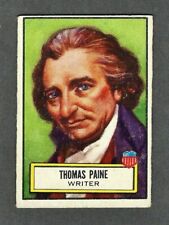 1952 Topps Look n See #78 Thomas Paine picture