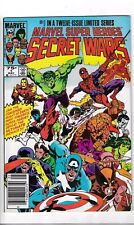 MARVEL SUPER HEROES SECRET WARS 1 ~ Newsstand Edition @1984 picture