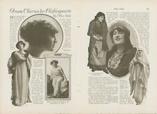 1914 Constance Collier Louise Dresser Rita Jolivet Alan Dale Vtg Print Story CO6 picture
