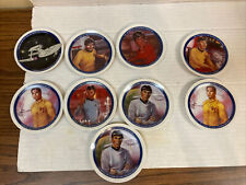 Star Trek Plates Lot Of 9 The Voyages of the Starship Enterprise picture