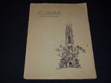 1929 ELMIRA MOTHER OF COLLEGES 75TH ANNIVERSARY BOOKLET - J 7935 picture