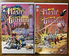 FLASH GORDON 1-2 SET MARK SHULTZ STORIES AL WILLIAMS COVERS MARVEL COMICS 1995 picture