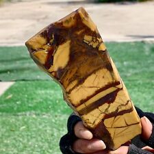 212G Rare Natural Beautiful Yellow Tiger Crystal Mineral Specimen Healing picture