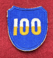 WWII/2 US Army 100th Infantry Division patch NOS. picture