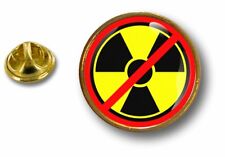 Pins Pin Badge Pin's Metal NO Biohazard Symbol Radioactive Nuclear Radiation picture