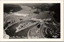 c1940s COLUMBIA RIVER Oregon / Washington Postcard 