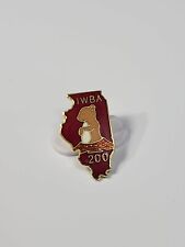 IWBA Illinois Women's Bowling Association 200 High Game Pin 1986 Decatur picture