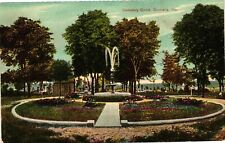 Vintage Postcard- C14971. Cemetery Circle, Centralia IL. Posted 1909 picture