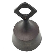 Old Vintage Metal Mini Bell, 2.2 in Diameter, 