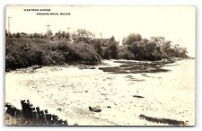c1910-30 Postcard Rppc Western Shore Prouts Neck Maine  pd22 picture