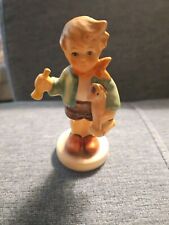 Vintage Hummel Goebel Figurine Boy with Toy Horse and Horn 239/C 3.25” 1967 picture