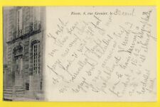 Sublime antique postcard very rare 63 - riom (Puy de DÃ'me) 8 rue GRENIER picture