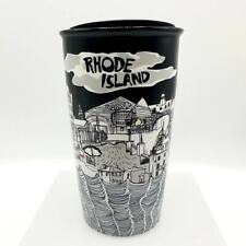 2017 Starbucks Rhode Island Ceramic Travel Coffee Tumbler Mug with Lid 12 oz picture