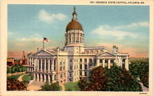 Georgia State Capitol, Atlanta, United States, $1, 000, 000, $50 Postcard picture