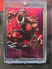 2021 SkyBox Metal Universe Spider-Man Carnage #18 Pink 48/75 picture