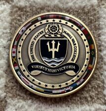 U.S. Naval War College Naval Staff College Challenge Coin From Newport, RI ⚓️ picture