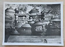 1945 Okinawa Japan Tomb interior Original Photograph Bolo Point 6.5 x 5 inches picture