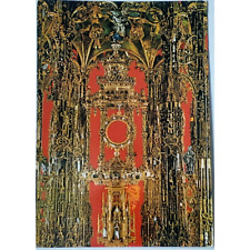 Postcard The Great Monstrance of Arfe, Chapel of the Treasure Toledo Spain picture