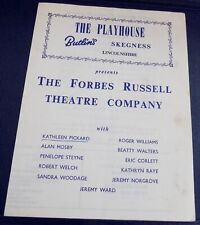 1950/60's THE PLAYHOUSE Butlins Skegness , Vintage Theatre Programme picture