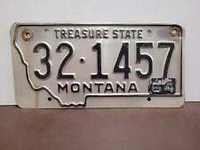 1962 Montana License Plate Tag Original picture