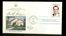 1995 First Day Cover - honoring Richard M Nixon - RMN Library picture