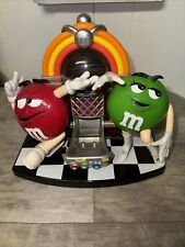 VINTAGE M&M's ROCK N' ROLL DANCING CAFE JUKEBOX CANDY DISPENSER MM COLLECTIBLE picture