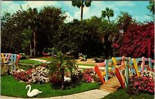 Postcard Fabulous Fantasy Valley In Florida Cypress Gardens picture