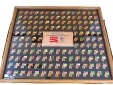 RARE 1984 LA Olympics Limited International Flag Pin Series 165 Pins GREAT SHAPE picture