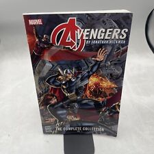 AVENGERS BY JONATHAN HICKMAN: THE COMPLETE COLLECTION - Paperback - Acceptable n picture