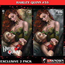 [2 PACK] HARLEY QUINN #35 CARLA COHEN (616) EXCLUSIVE VAR (01/10/2024) picture