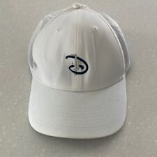 Disney Legacy91 Nike D Logo Castle Turret & Flag White Baseball Hat Excellent picture