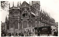 Postcard 1920's Roman Catholic Church Saint-Pierre Caen Normandy France RPPC picture